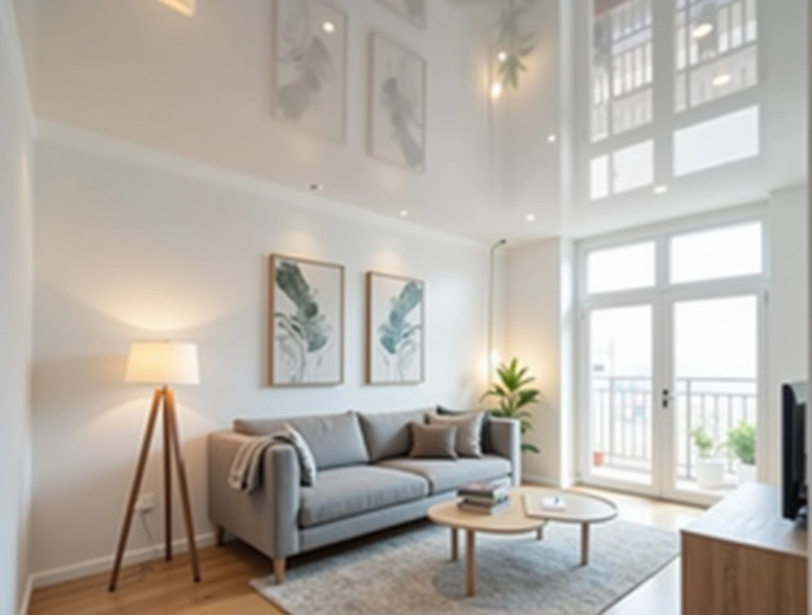 Глянцевый потолок